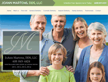 Tablet Screenshot of familydentistwaunakee.com